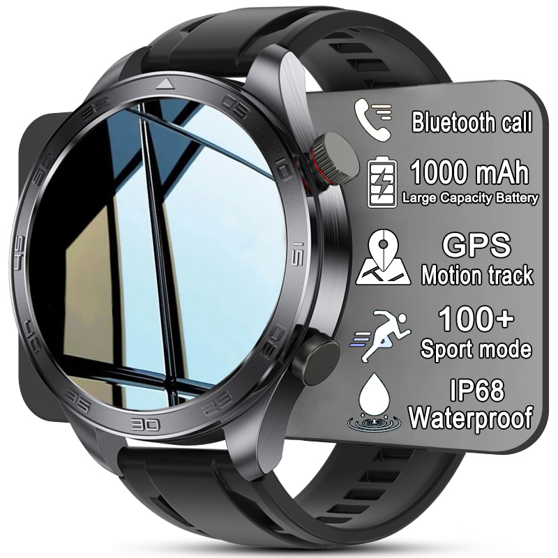 Outdoor Sport Day - สมาร์ทวอทช์ติดตาม GPS รุ่นใหม่สำหรับผู้ชาย หน้าจอ AMOLED สำหรับกีฬากลางแจ้ง