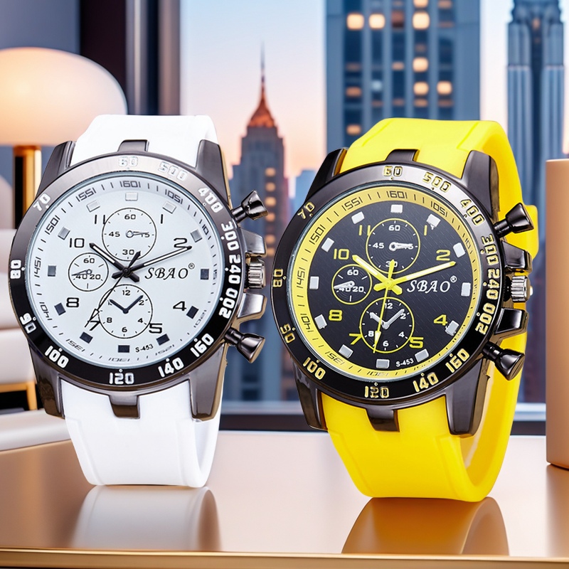 Outdoor Sport Smart Watch - นาฬิกาควอทซ์รุ่นใหม่สำหรับผู้ชายและผู้หญิง นาฬิกาซิลิโคนสำหรับนักเรียนและนักกีฬา มีให้เลือกหลายสี เหมาะสำหรับสวมใส่ลำลองและเป็นของขวัญในวันหยุด นาฬิกาสำหรับสวมใส่ลำลอง |