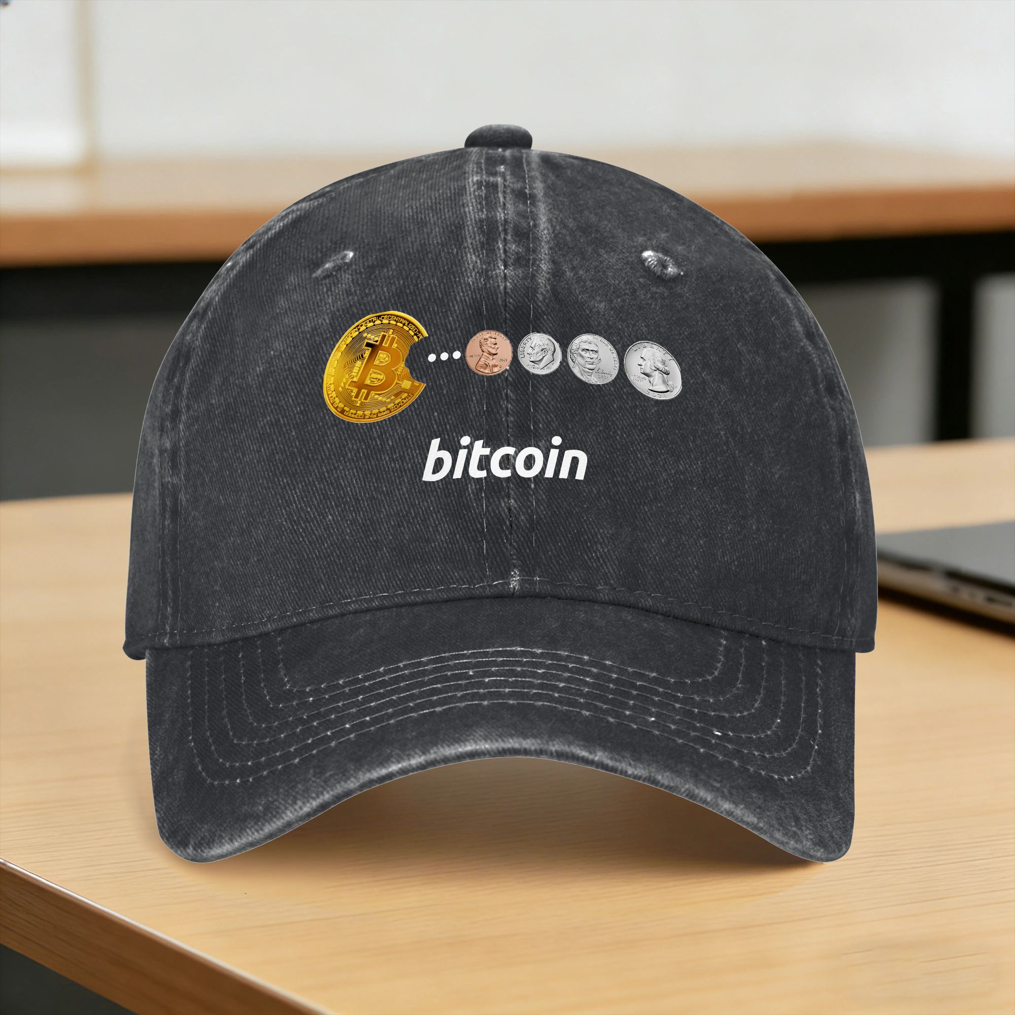 Outdoor Sport Ideas - หมวกเบสบอล Bitcoin Sun y2k สุดเท่ สำหรับวัยรุ่น