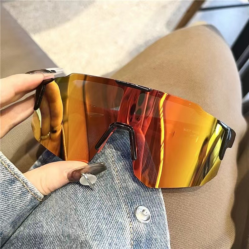 Outdoor Sport Glasses - แว่นตาปั่นจักรยานขนาดใหญ่พิเศษ สำหรับกิจกรรมกลางแจ้ง ตกปลา เล่นกีฬา แว่นตาสำหรับทุกเพศ แว่นตาปั่นจักรยานบนถนน