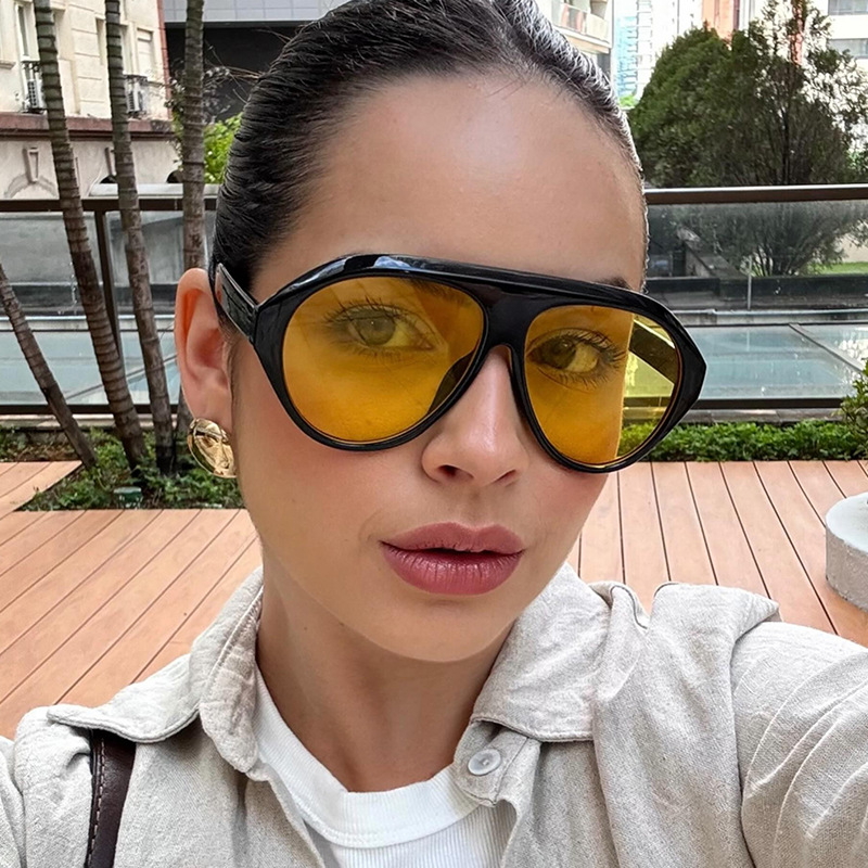 แว่นกันแดดทรงนักบินขนาดใหญ่แฟช - Outdoor Sport Glasses บทวิจารณ์และราคา