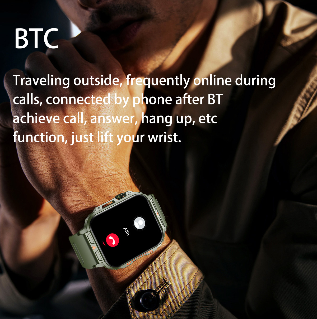1.91สมาร์ทวอทช์สำหรับผู้ชาย, ส - Outdoor Sport Smart Watch บทวิจารณ์และราคา