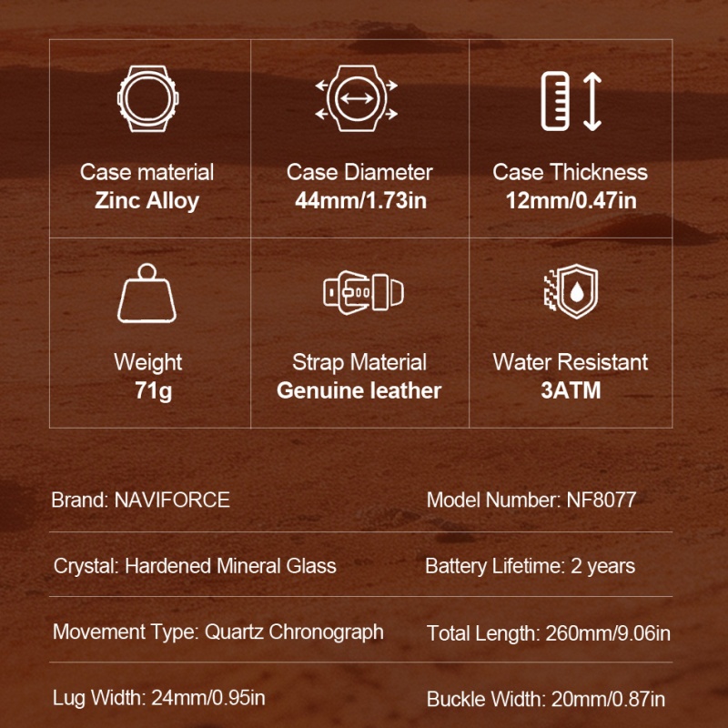 นาฬิกาข้อมือผู้ชาย NAVIFORCE ด - Outdoor Sport Smart Watch บทวิจารณ์และราคา