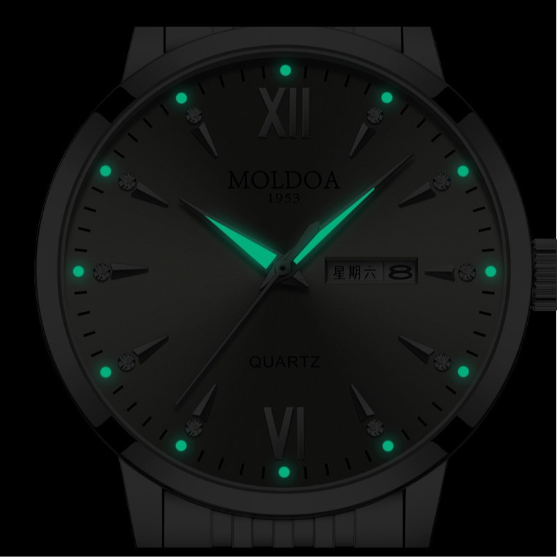 นาฬิกาควอตซ์ผู้ชาย ปฏิทินคู่ ด - Outdoor Sport Smart Watch บทวิจารณ์และราคา