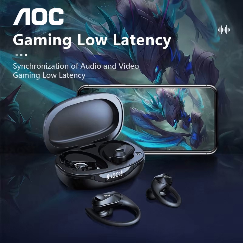 ช้อยส์ AOC ชุดหูฟังกีฬาไร้สายบ - Outdoor Sport Is บทวิจารณ์และราคา