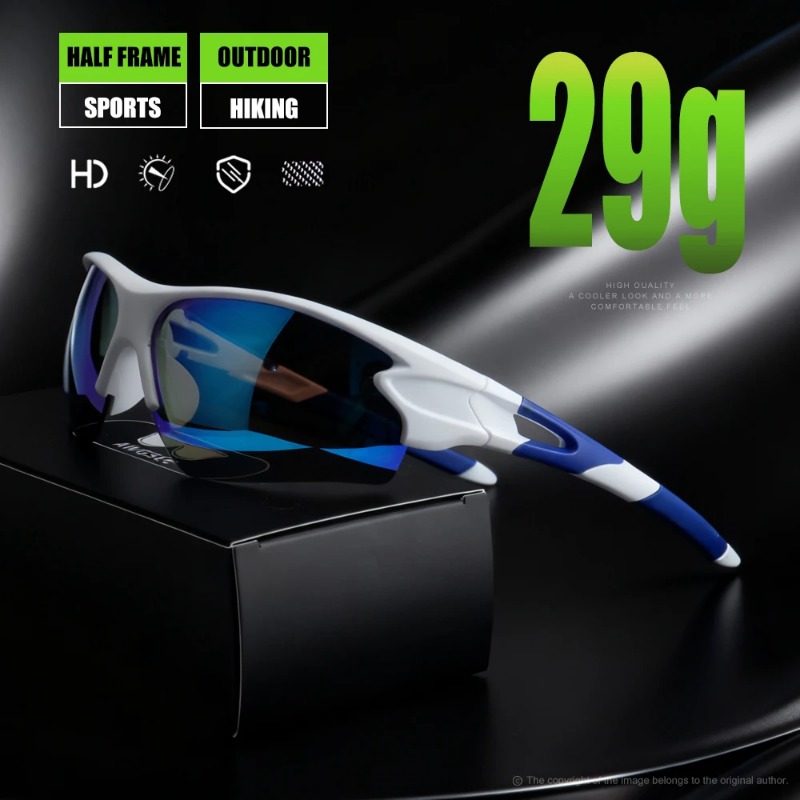 แว่นกันแดดโพลาไรซ์แบบพันรอบศีร - Outdoor Sport Glasses บทวิจารณ์และราคา