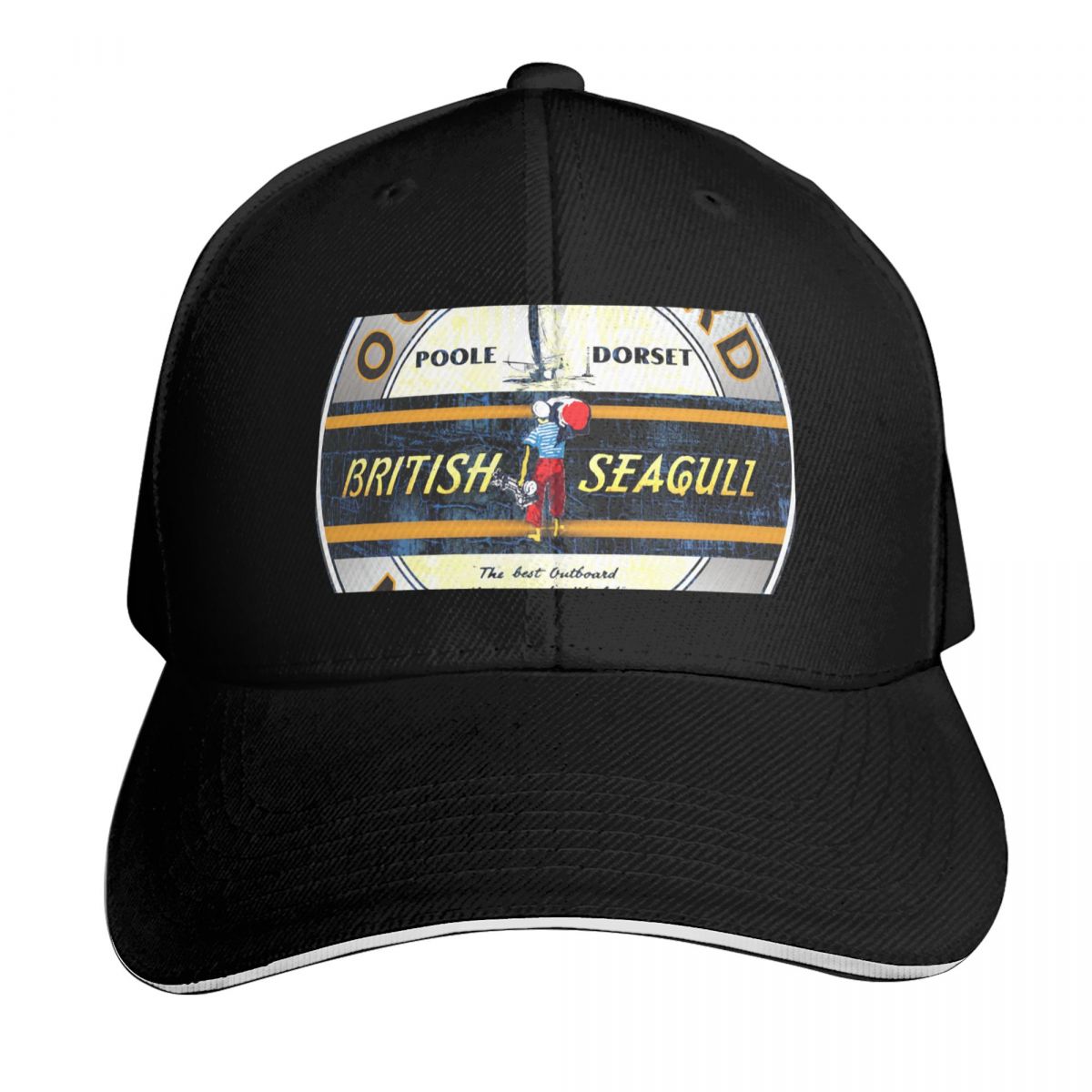 หมวกแก๊ปเบสบอล ลายสติกเกอร์เคร - Outdoor Sport Uk บทวิจารณ์และราคา